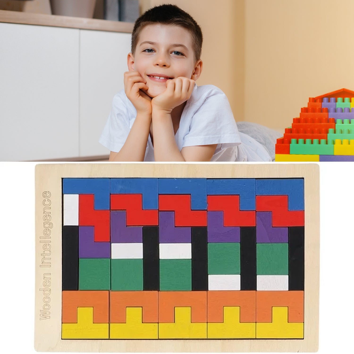 4296 Wooden Blocks Puzzle Children's Educational Toys, Russian block, Block Puzzle for Early Childhood Education, and Relaxing Brain Toys, Help Prevent 4296 Wooden Blocks Puzzle Children's Educational Toys, Russian block, Block Puzzle for Early Childhood Education, and Relaxing Brain Toys, Help Prevent